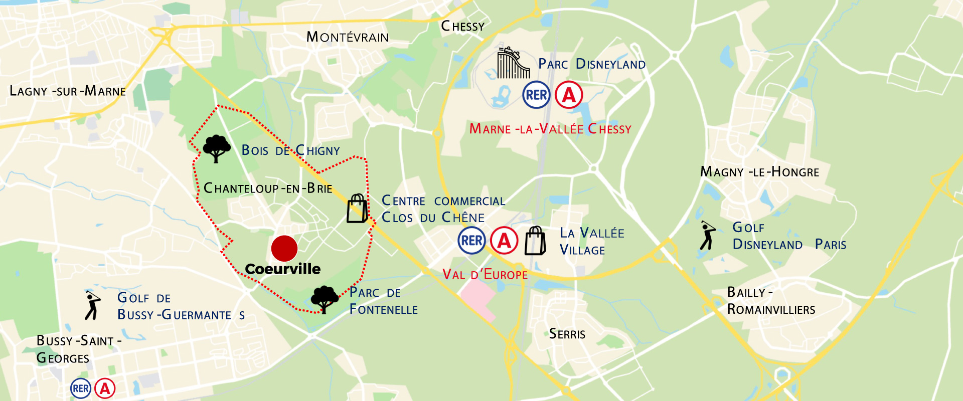 carte Cœurville